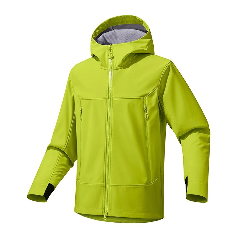 Damen Atmungsaktive Softshell‑Kapuzenjacke mit wasserabweisender Membran und Zwei‑Wege‑Reißverschluss Nord Taschen