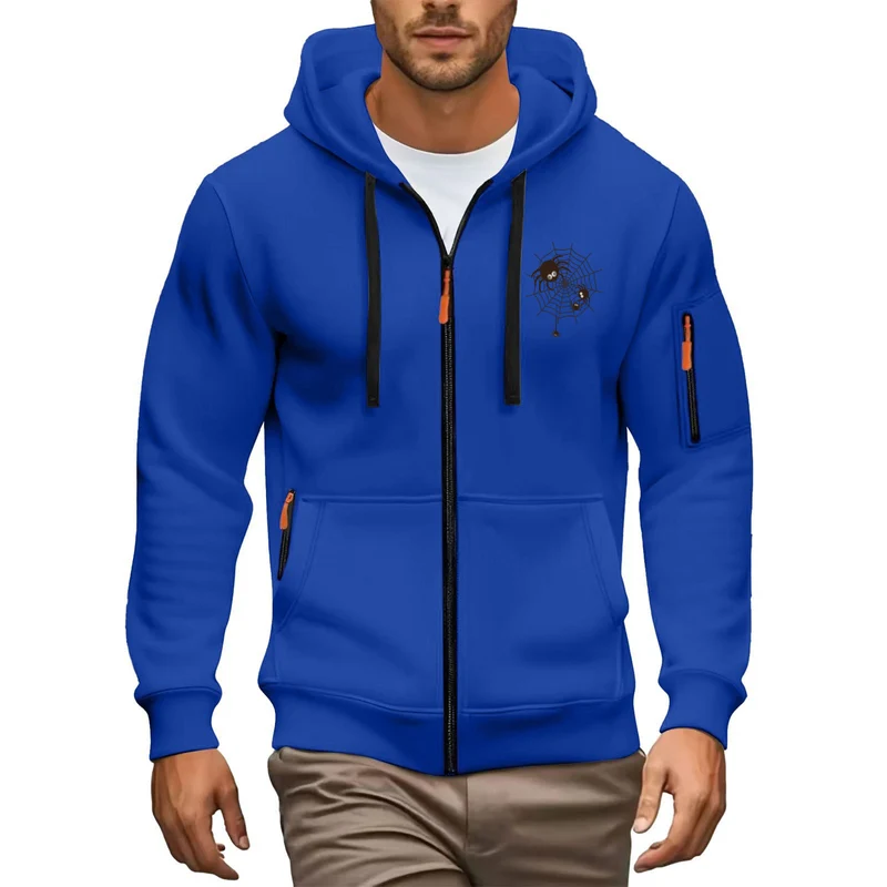 Herren Hochwertiger Zip-Hoodie Nord Taschen