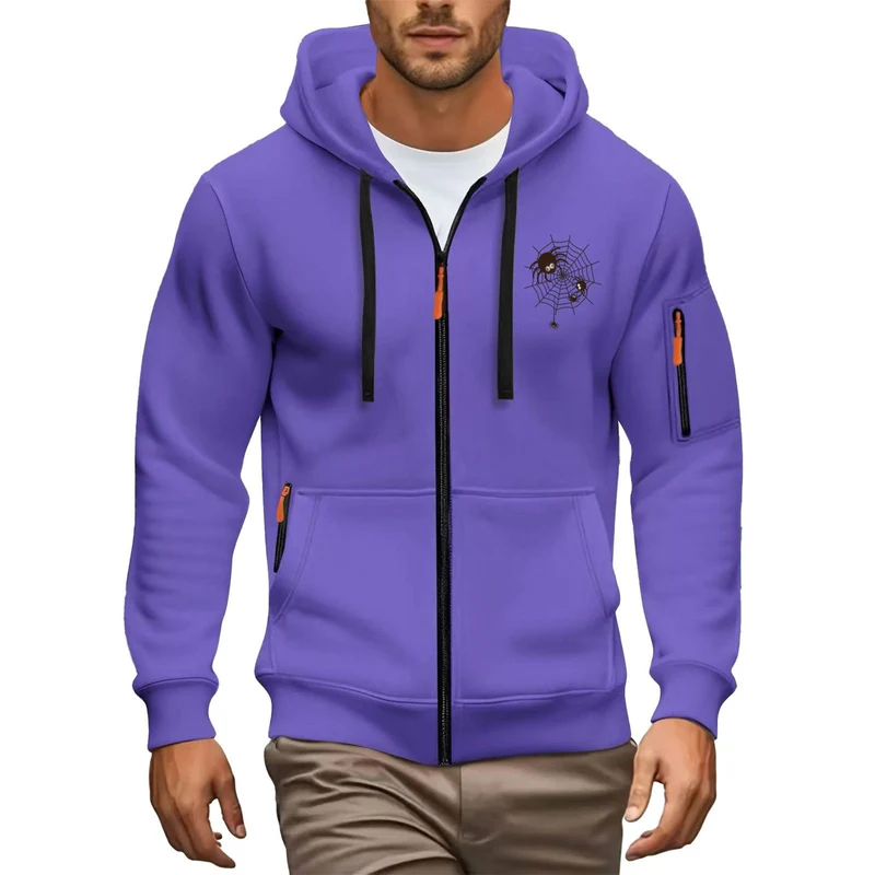 Herren Hochwertiger Zip-Hoodie Nord Taschen