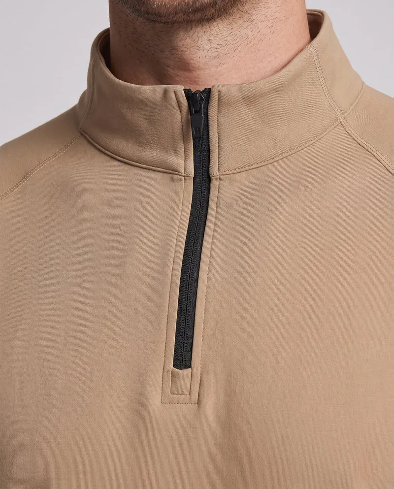 Herren Thermo‑Halbzip‑Langarmshirt mit wärmender fleece‑Innenseite, Ärmeltasche & atmungsaktiver Funktionsware Nord Taschen