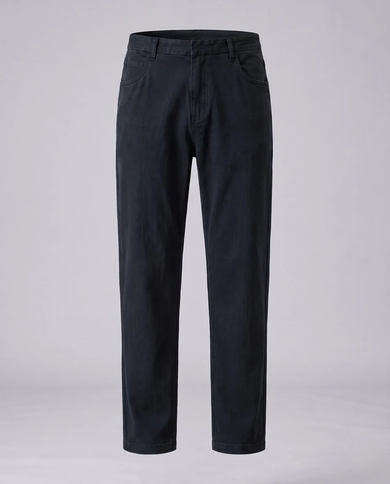 Herren Thermo-Chinohose mit Fleece‑Futter und geradem Bein Nord Taschen