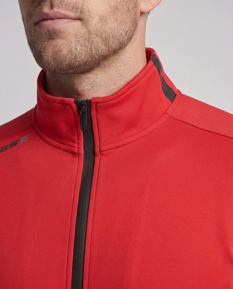 Herren Technisches Lauf-Trainingsset mit winddichter Zipjacke und tapered Jogginghose Nord Taschen