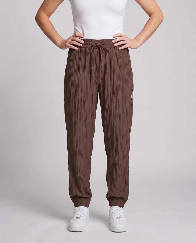 Damen Freizeit Cargo-Hosen mit elastischem Bund Nord Taschen