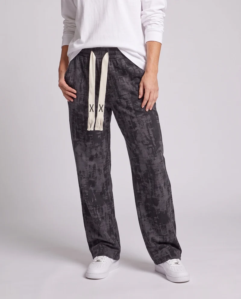 Damen Freizeit Grafik Cargo-Hose Nord Taschen