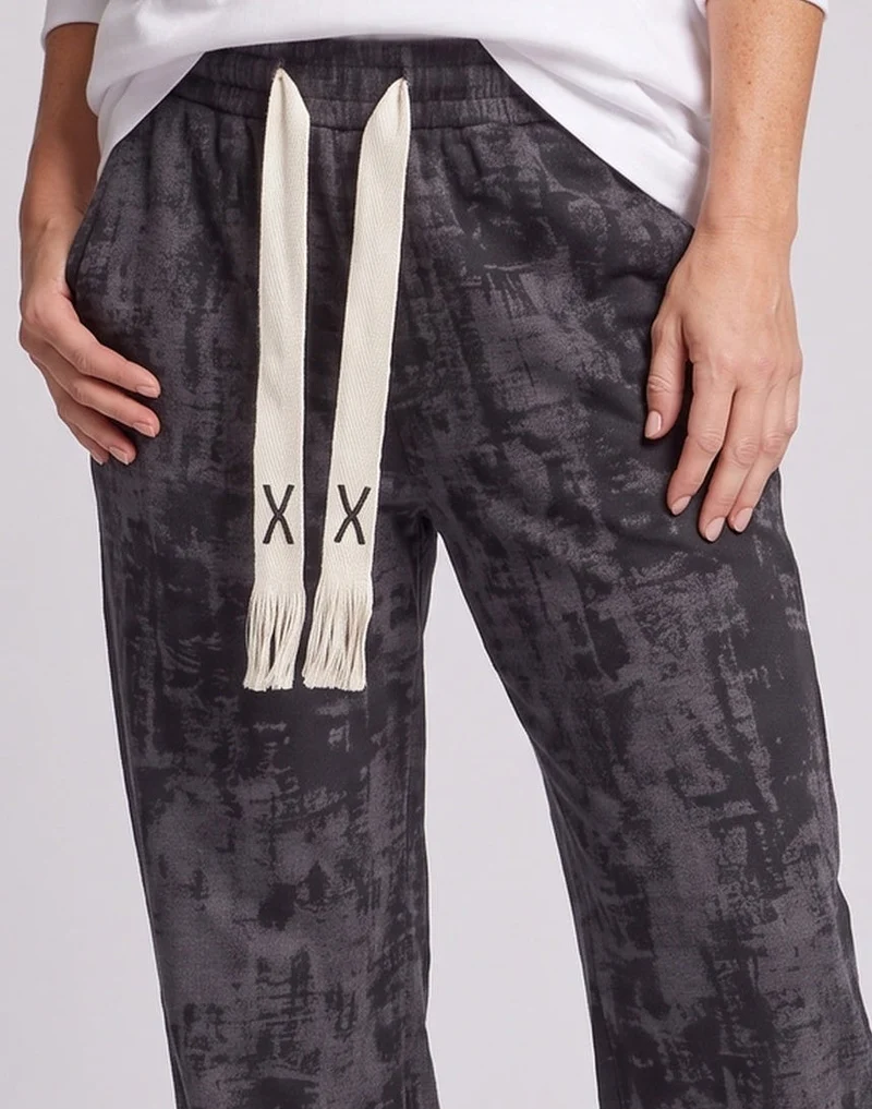Damen Freizeit Grafik Cargo-Hose Nord Taschen