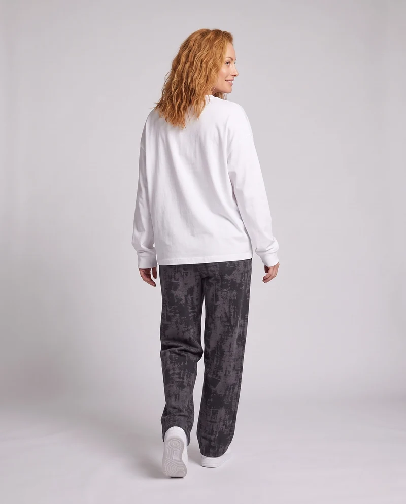 Damen Freizeit Grafik Cargo-Hose Nord Taschen