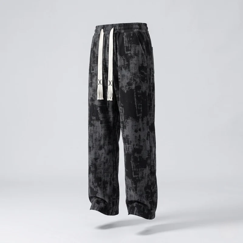 Damen Freizeit Grafik Cargo-Hose Nord Taschen