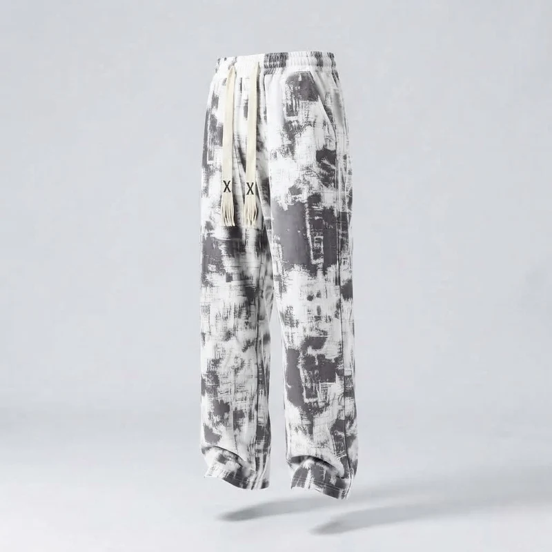 Damen Freizeit Grafik Cargo-Hose Nord Taschen