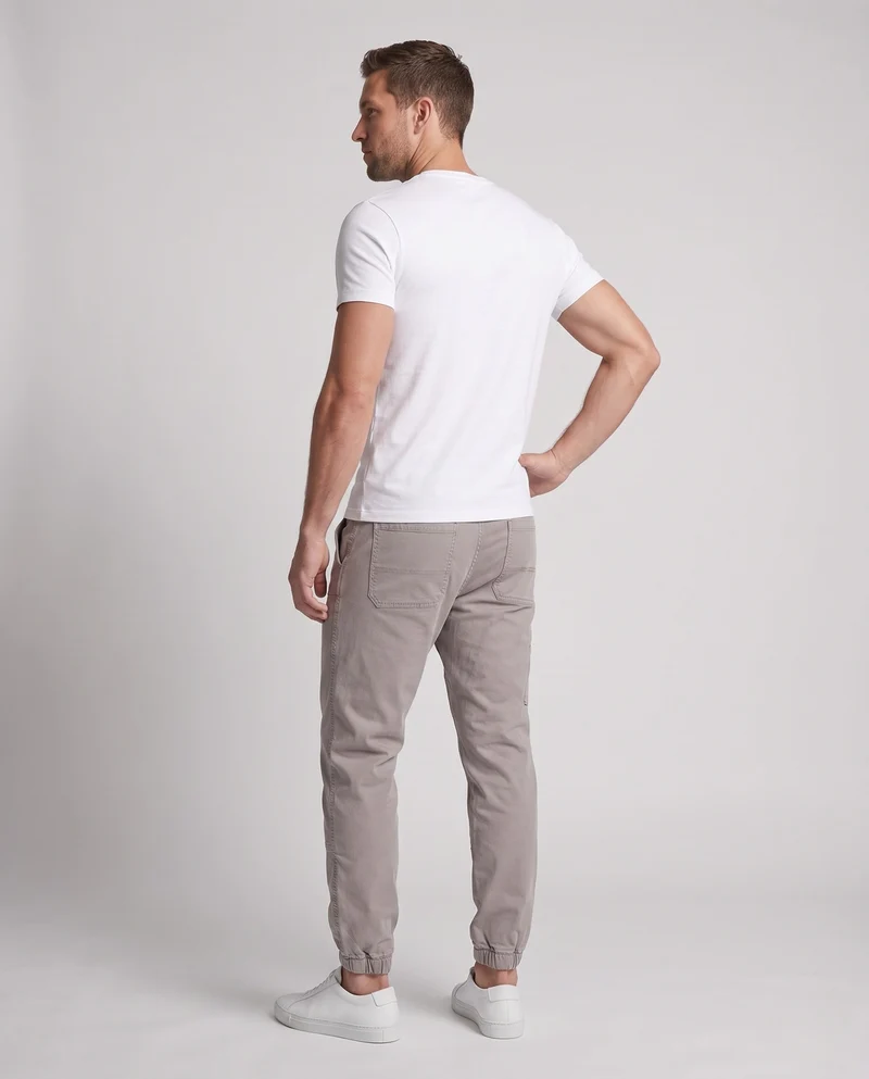 Herren Weite Utility-Cargo-Jogginghose mit Tunnelzug, elastischen Beinabschlüssen & Multifachtaschen Nord Taschen