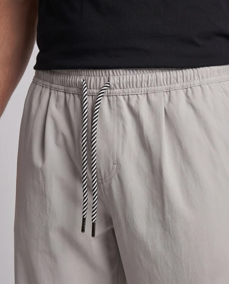 Herren Weite Utility-Baggy-Hose mit Tunnelzugbund, Multifunktions-Taschen & tiefem Schritt Nord Taschen