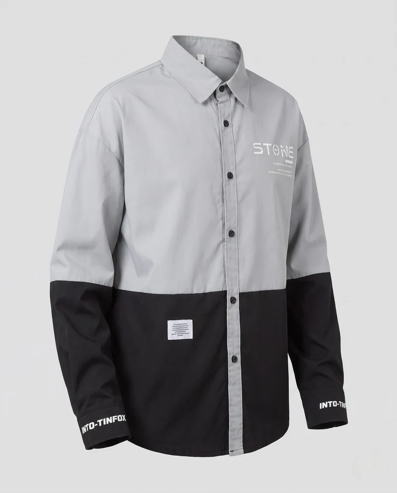 Damen Plus Size Button-Down Shirt Nord Taschen