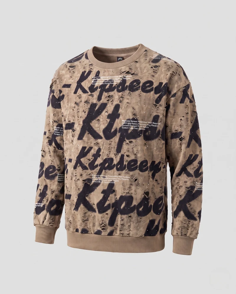 Damen stylisches Sweatshirt Nord Taschen