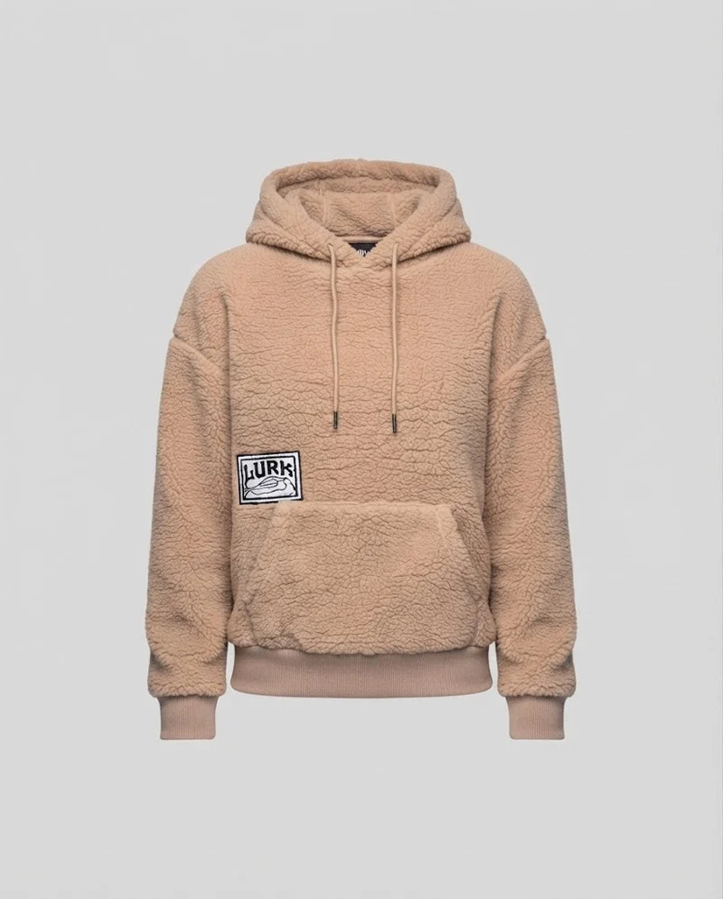 Damen Soft Fleece Hoodie Nord Taschen