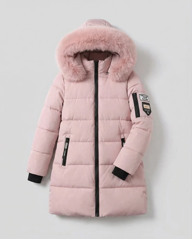Winddichter Damen Puffermantel Warm
