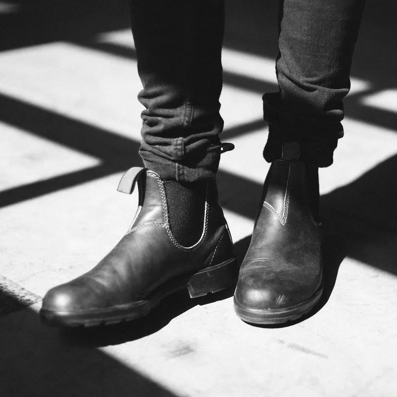 Lederstiefel - Arvani