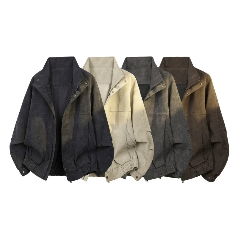 Herren Lässige Oversized Jacke Nord Taschen
