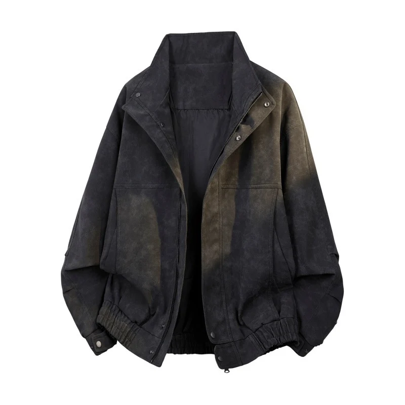 Herren Lässige Oversized Jacke Nord Taschen