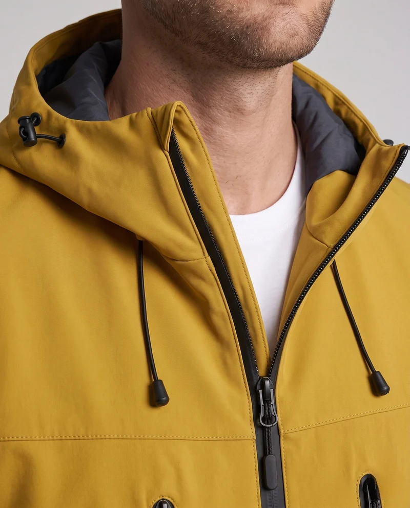 Herren Multifunktionale Outdoor-Jacke mit Kapuze Nord Taschen