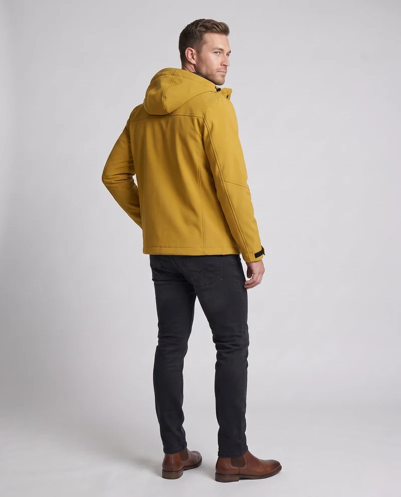 Herren Multifunktionale Outdoor-Jacke mit Kapuze Nord Taschen