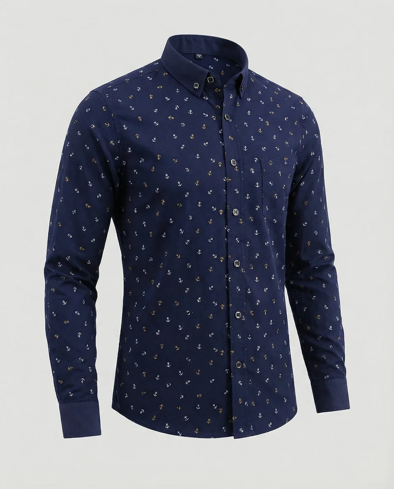 Herren Businesshemd Slim Kentkragen