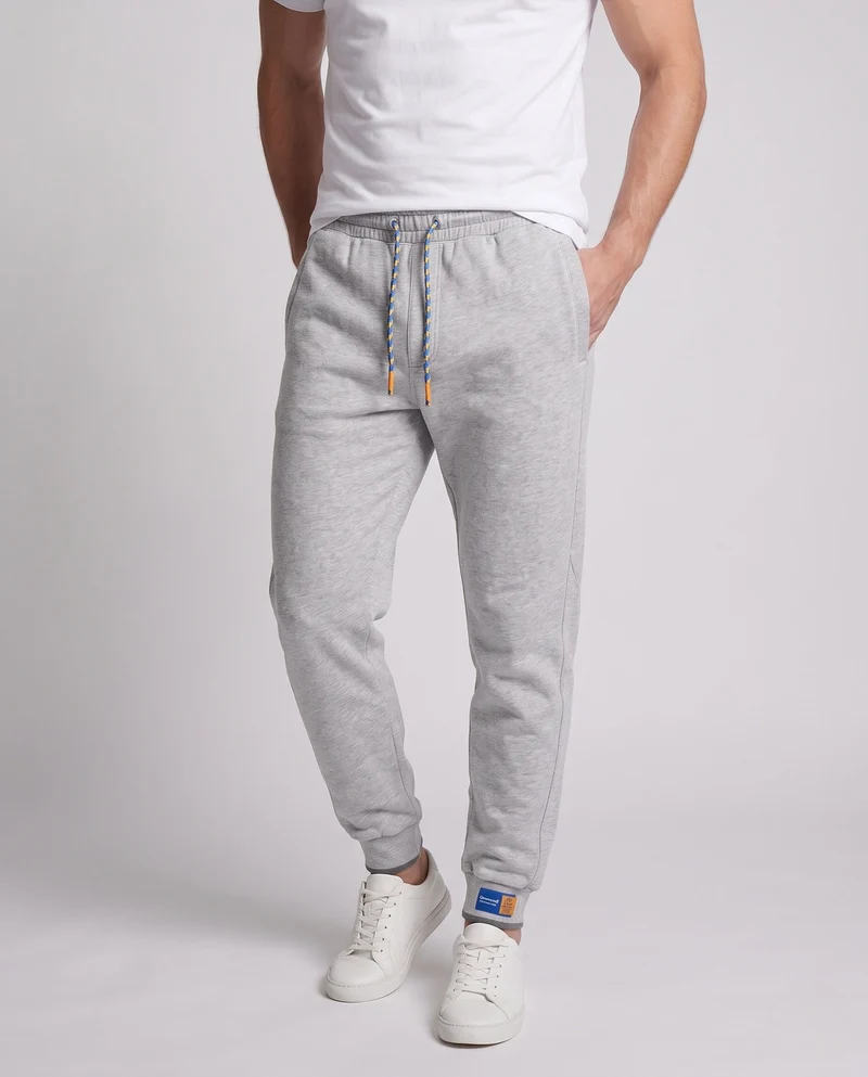 Herren Tapered Jogginghose mit elastischem Bund, Kordelzug und Rippbündchen Nord Taschen