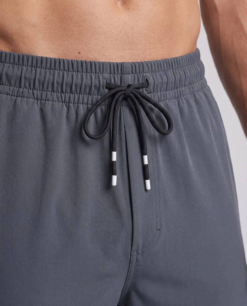 Herren Tapered-Jogginghose aus atmungsaktivem Funktionsstoff mit elastischem Bund und Kordelzug Nord Taschen