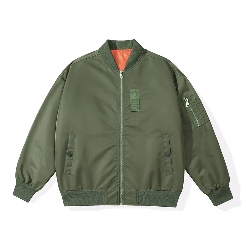 Herren Leichte Flieger-Bomberjacke mit wasserabweisender Shell und Kontrastfutter Nord Taschen