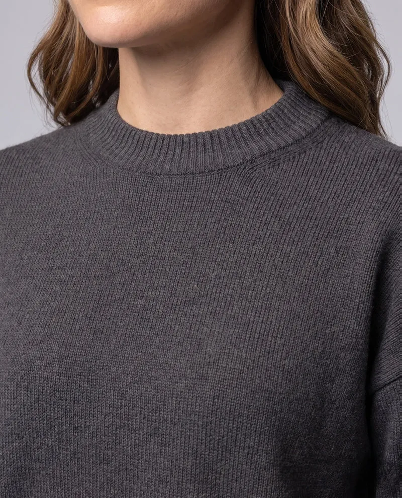Damen Lockere Strickpullover Nord Taschen