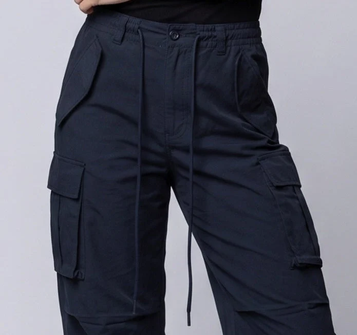 Damenmode Cargo-Hosen mit Seitentaschen Nord Taschen