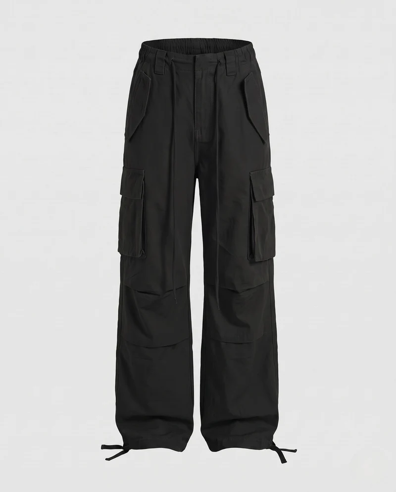 Damenmode Cargo-Hosen mit Seitentaschen Nord Taschen