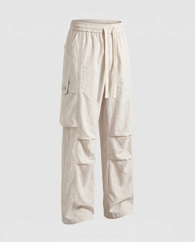 Stylische Cargo-Hosen für Frauen mit elastischem Bund und praktischen Taschen Nord Taschen