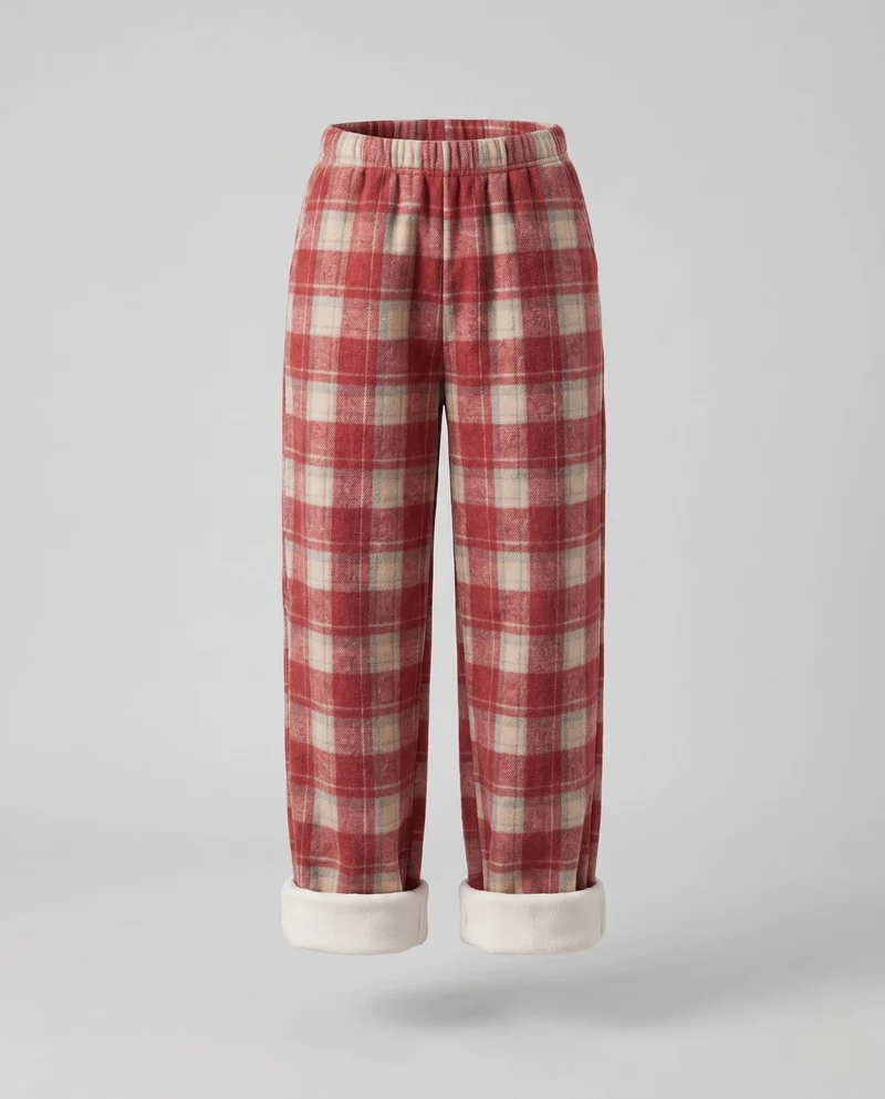 Damen bequeme Fleece-Hose Nord Taschen