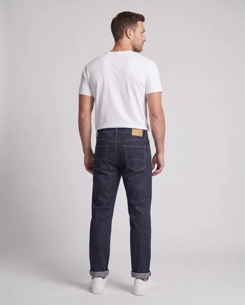 Herren Bequeme Denim Arbeitsjeans Nord Taschen