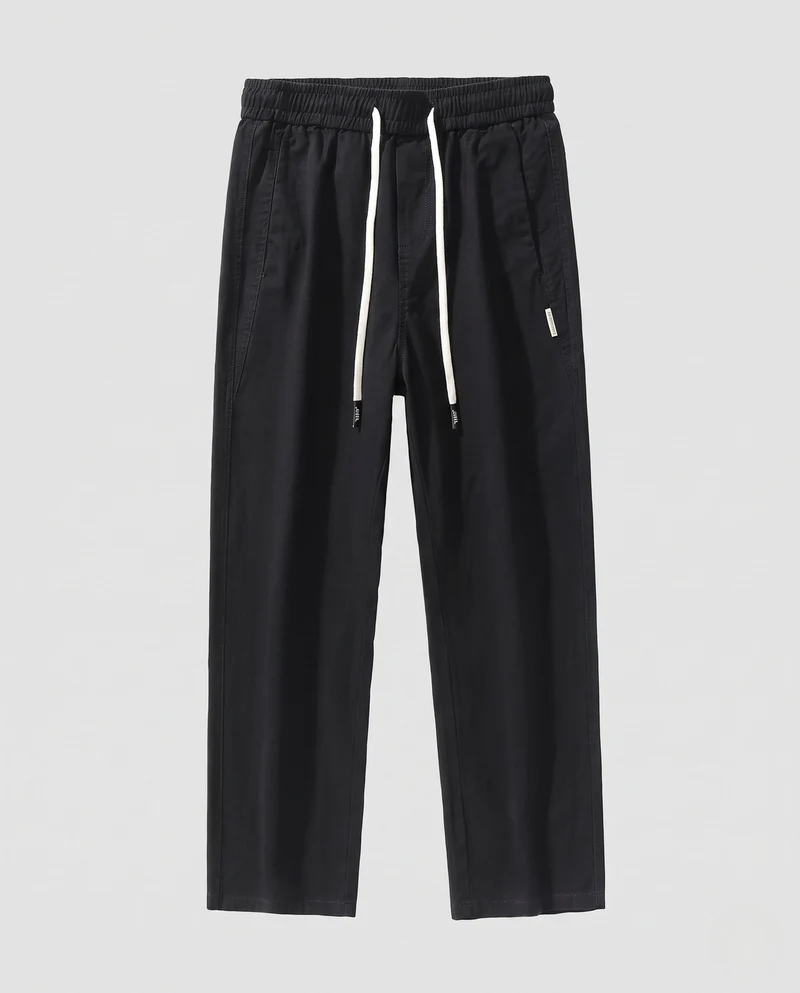 Herren Bequeme Freizeit-Hose mit Elastischem Bund und Praktischen Seitentaschen Nord Taschen