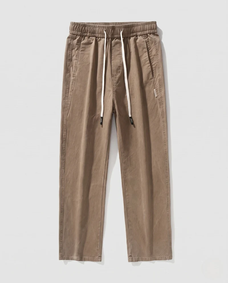 Herren Bequeme Freizeit-Hose mit Elastischem Bund und Praktischen Seitentaschen Nord Taschen