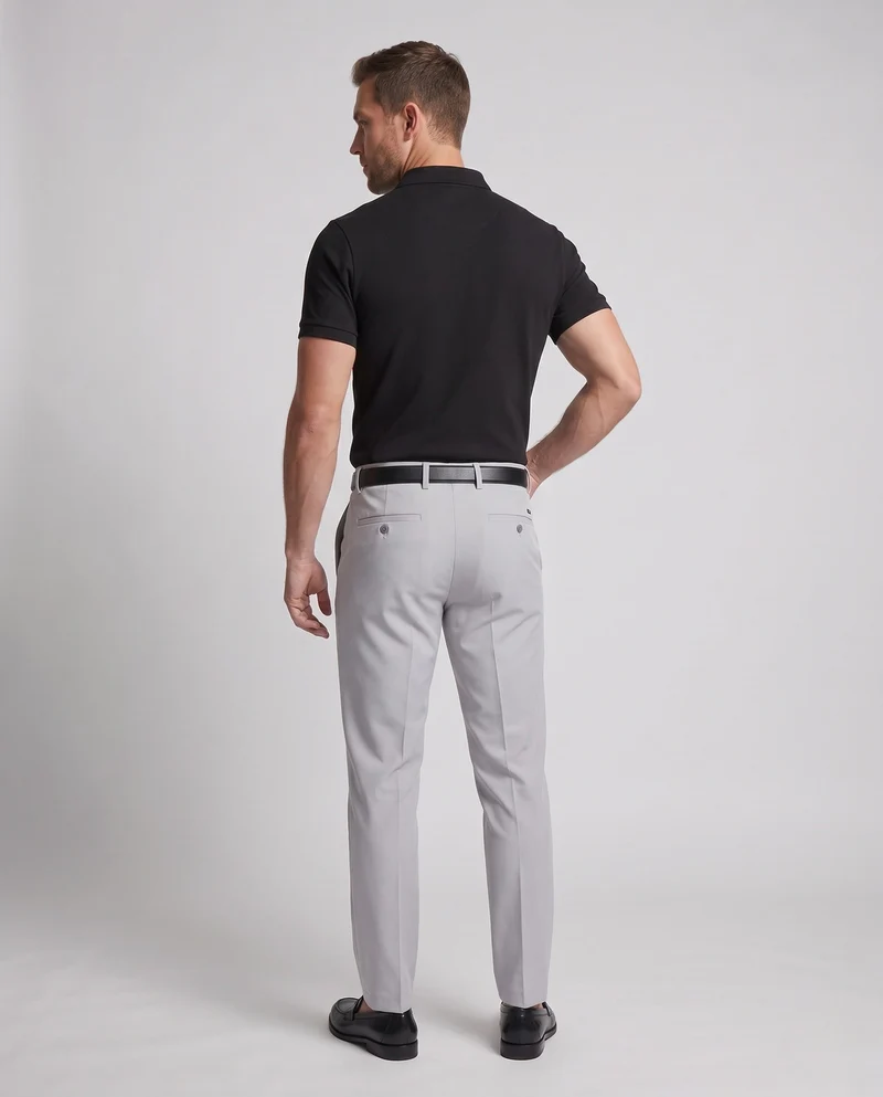 Herren Elegantes Polohemd mit Slim Fit und Chinohosen Nord Taschen