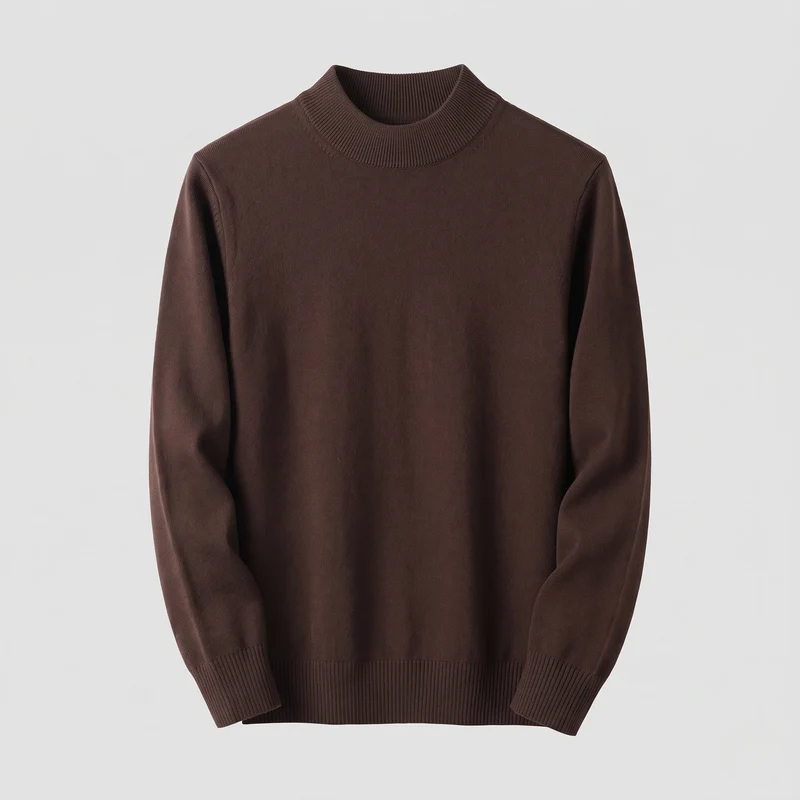Herren Eleganter Rundhals-Pullover Nord Taschen