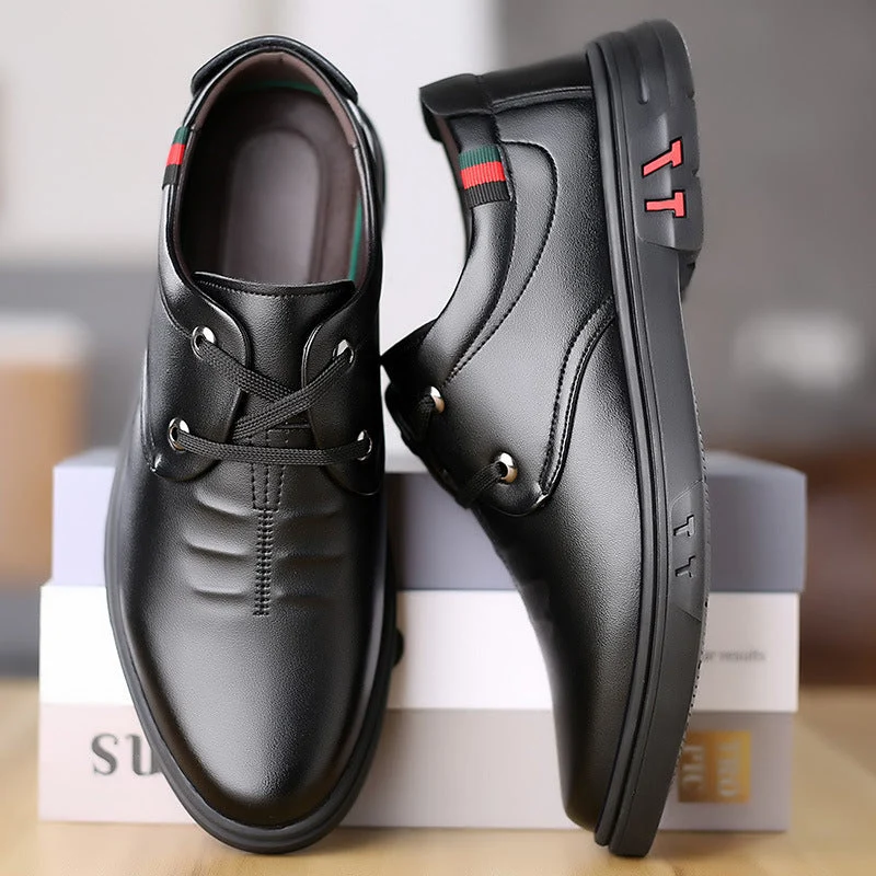 Herren Elegante Schnürschuhe aus hochwertigem Leder