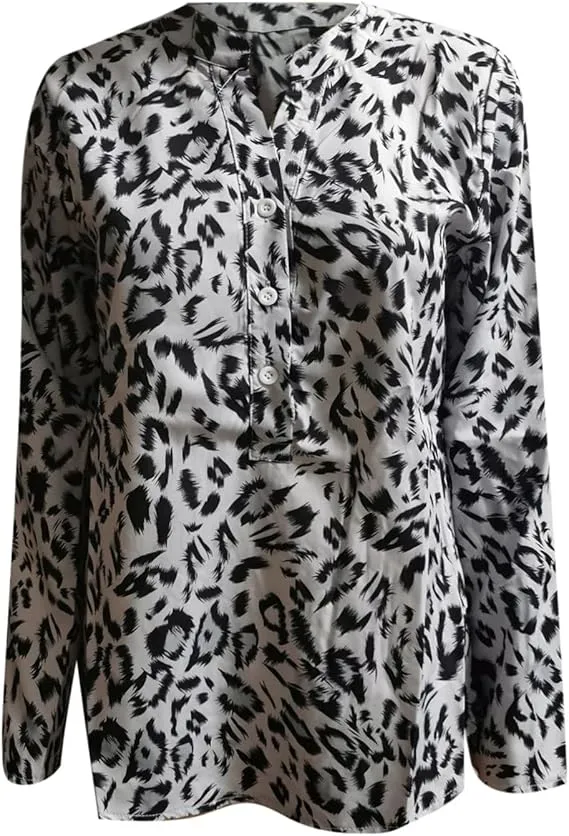 Trendige Bluse Im Leo-Muster - Vittorelli
