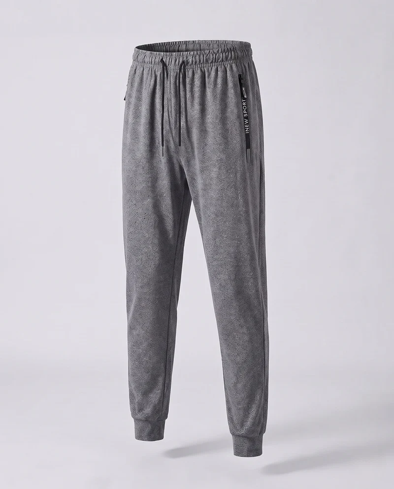 Herren Sportliche Jogginghose mit geradem Bein, elastischem Bund & Reißverschlusstasche Nord Taschen