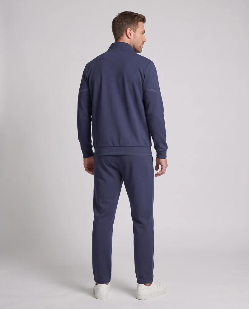 Herren Sportlicher Trainingsanzug mit Reißverschlussjacke & elastischer Jogginghose aus Funktionsjersey Nord Taschen
