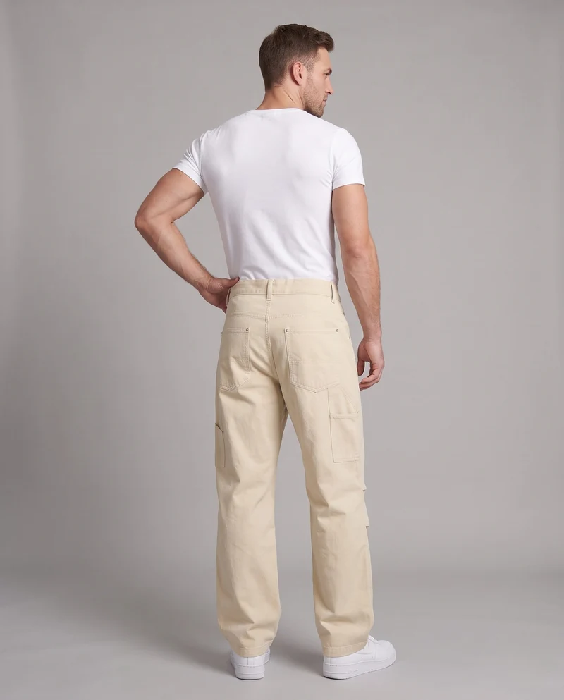 Herren Casual und Bequeme Cargo-Hose Nord Taschen