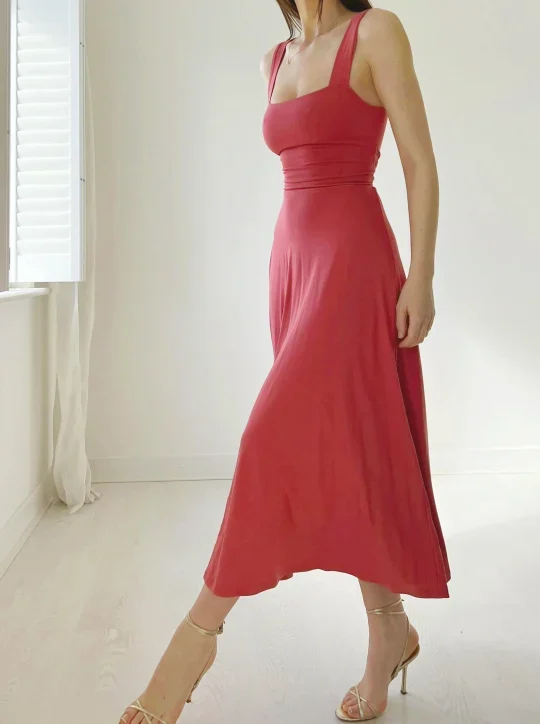 Midikleid aus Bio-Bambus - Vittorelli