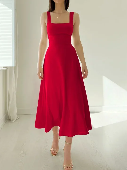 Midikleid aus Bio-Bambus - Vittorelli