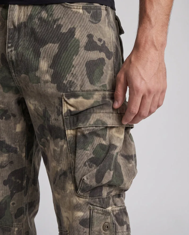 Herrenmode Camouflage Cargo-Hose Nord Taschen