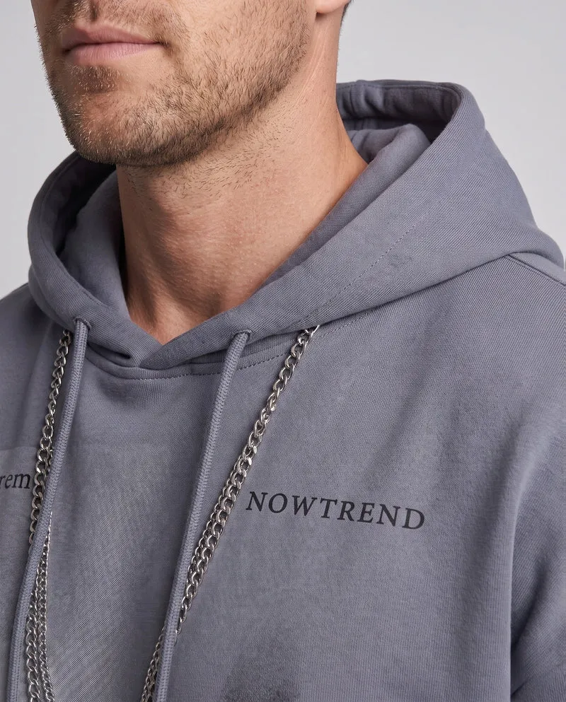 Herren stilvoller Kapuzenpullover mit kreativem Druck Nord Taschen