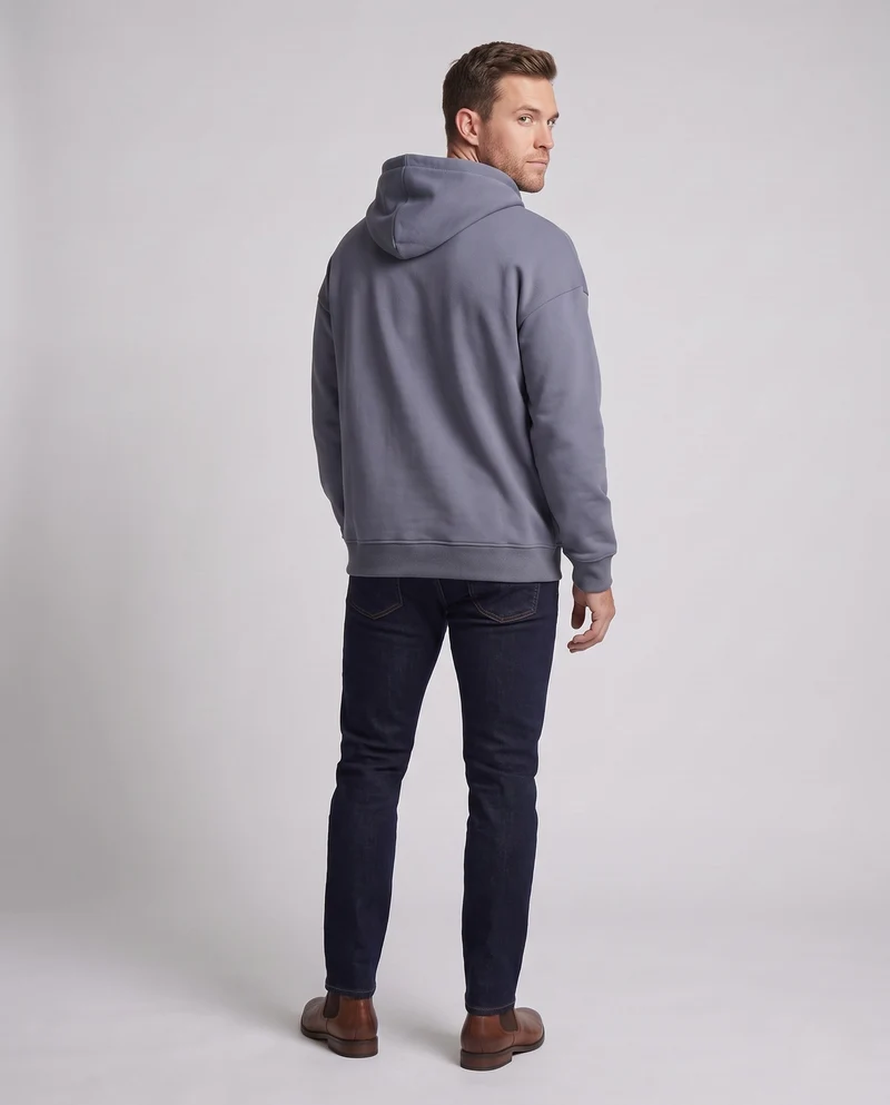 Herren stilvoller Kapuzenpullover mit kreativem Druck Nord Taschen