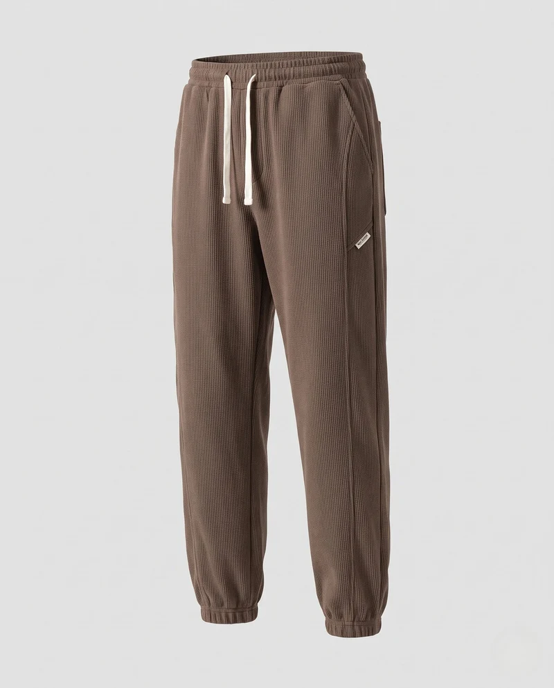 Herren Sportliche Slim-Fit Jogginghose Nord Taschen