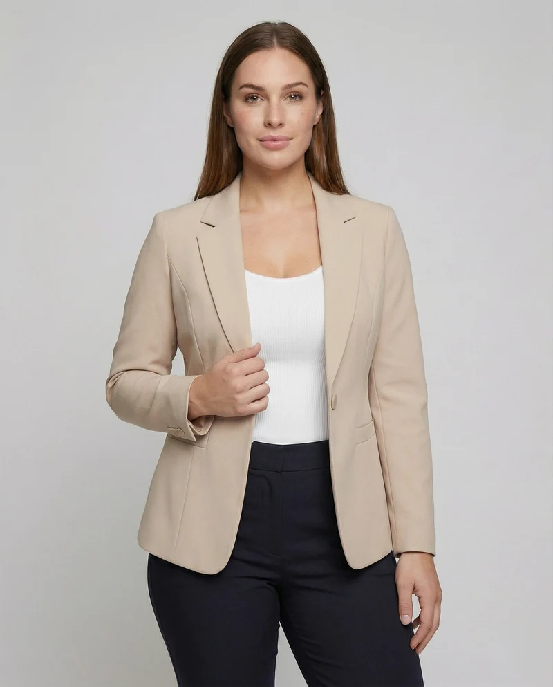 Damen Professionelle Konturierte Business-Blazer
