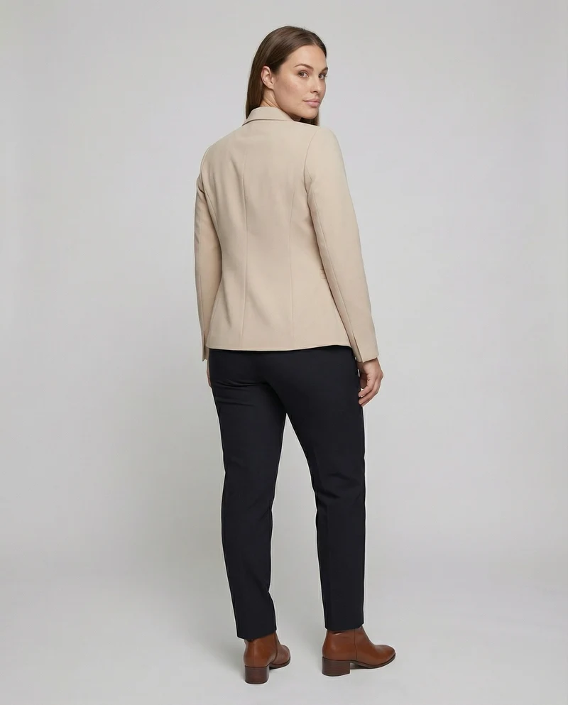 Damen Professionelle Konturierte Business-Blazer